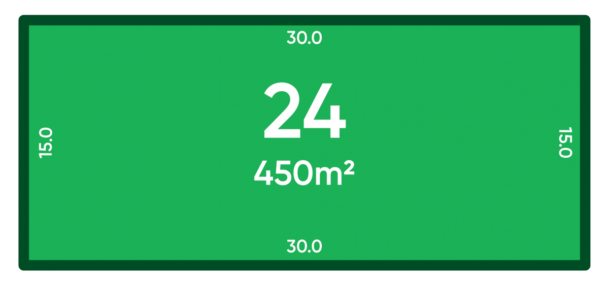 Rosewood Green - St Andrews Release Lot 24 Plan
