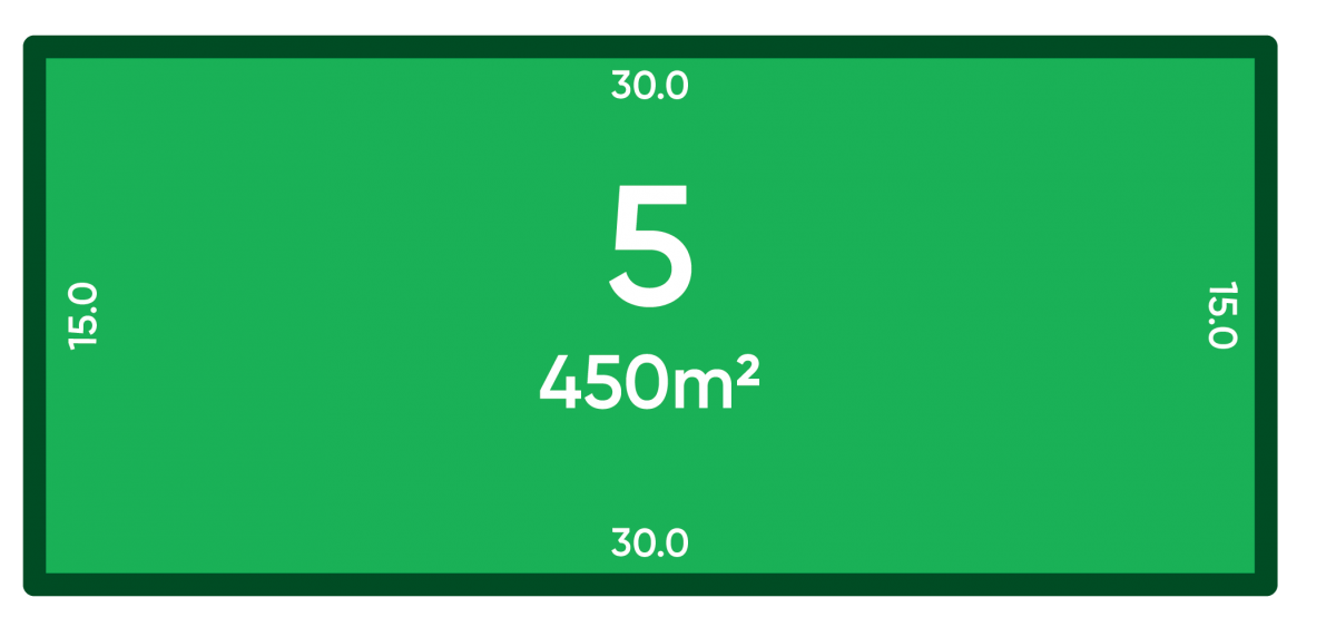 Rosewood Green - St Andrews Release Lot 5 Plan