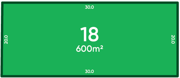 Rosewood Green - St Andrews Release (Stage 1B) Lot 18 Plan