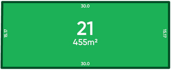Rosewood Green - St Andrews Release (Stage 1B) Lot 21 Plan