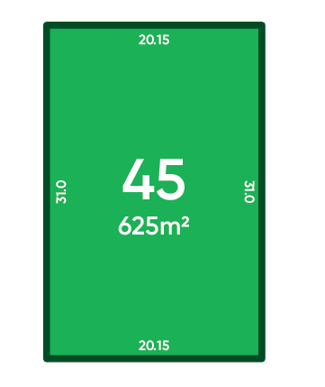 Rosewood Green - St Andrews Release (Stage 1B) Lot 45 Plan