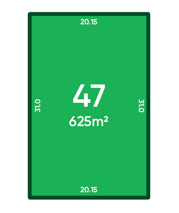 Rosewood Green - St Andrews Release (Stage 1B) Lot 47 Plan