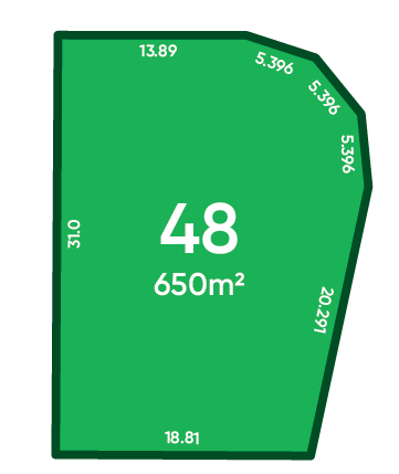 Rosewood Green - St Andrews Release (Stage 1B) Lot 48 Plan