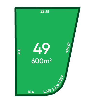 Rosewood Green - St Andrews Release (Stage 1B) Lot 49 Plan