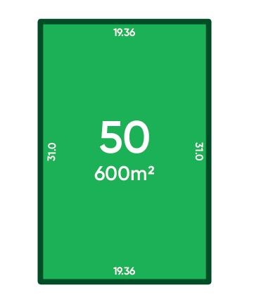 Rosewood Green - St Andrews Release (Stage 1B) Lot 50 Plan