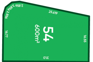 Rosewood Green - St Andrews Release (Stage 1B) Lot 54 Plan