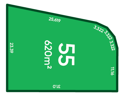 Rosewood Green - St Andrews Release (Stage 1B) Lot 55 Plan