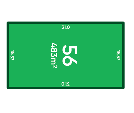 Rosewood Green - St Andrews Release (Stage 1B) Lot 56 Plan