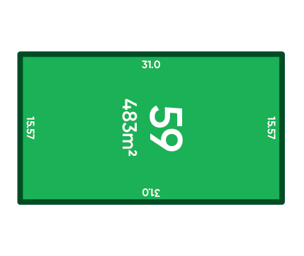 Rosewood Green - St Andrews Release (Stage 1B) Lot 59 Plan