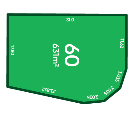 Rosewood Green - St Andrews Release (Stage 1B) Lot 60 Plan