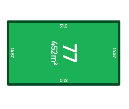 Rosewood Green - St Andrews Release (Stage 1B) Lot 77 Plan