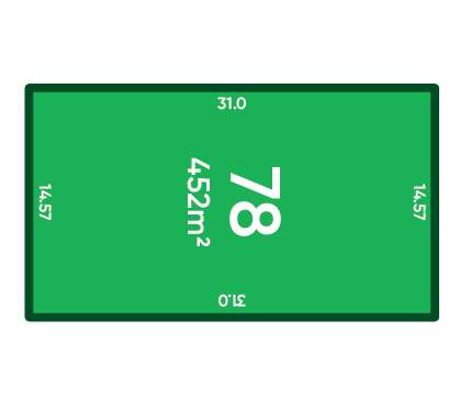Rosewood Green - St Andrews Release (Stage 1B) Lot 78 Plan